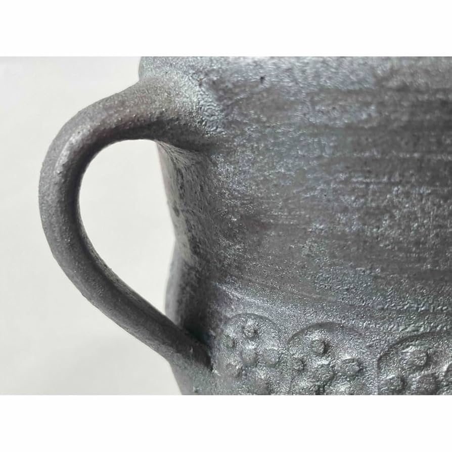 Amazon.co.jp: 陶芸家 作家物 山本教行 鳥取 岩井窯 花器 花入